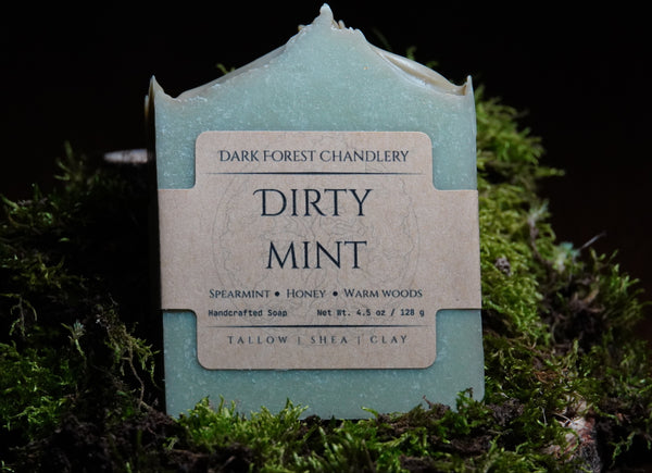 Dirty Mint, Tallow Soap Bar